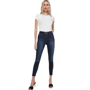 L’AGENCE Margot Cropped Skinny Jean Size 32